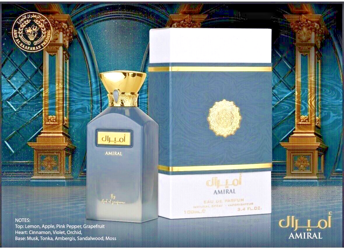 Amiral EDP Perfume By Ard Al Zaafaran 100ml