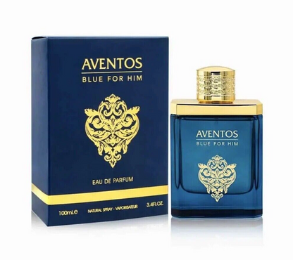 Aventos Blue for Him Eau De Parfum by Fragranc World 100ml