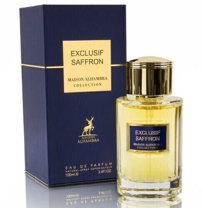 Exclusif Saffron EDP Eau de Parfum By Maison Alhambra 100ml