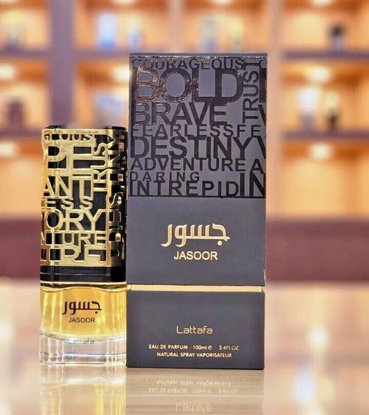 Jasoor EDP 100ML By Lattafa Perfumes Scent NEW RICH FRAGRANCE