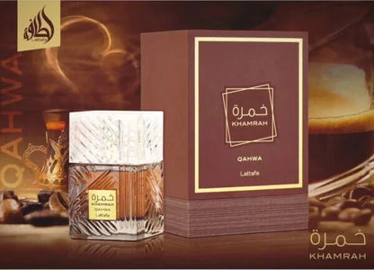 Khamrah Qahwa Eau De Parfum 100ml By Lattafa Luxury Hottest Latest Released Scent