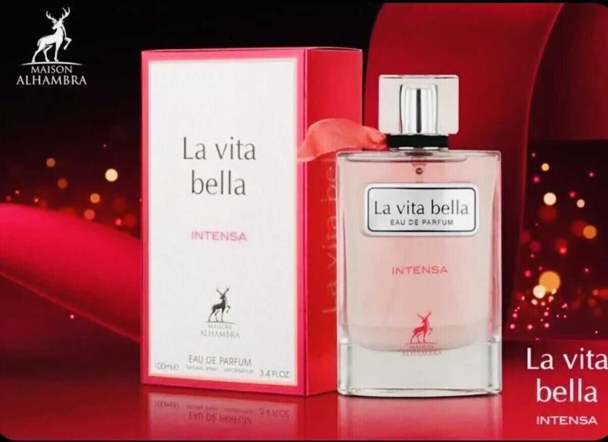 La Vita Bella Intense Perfume By Maison Alhambra 100 ML Super Amazing Rich Niche Fragrance