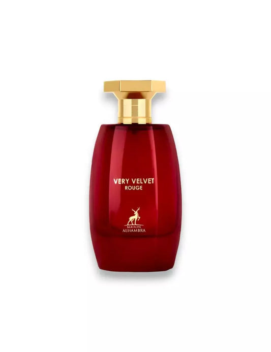 Very Velvet Rouge By Maison Alhambra Eau De Parfum Spray 100ml Fragrance Scent