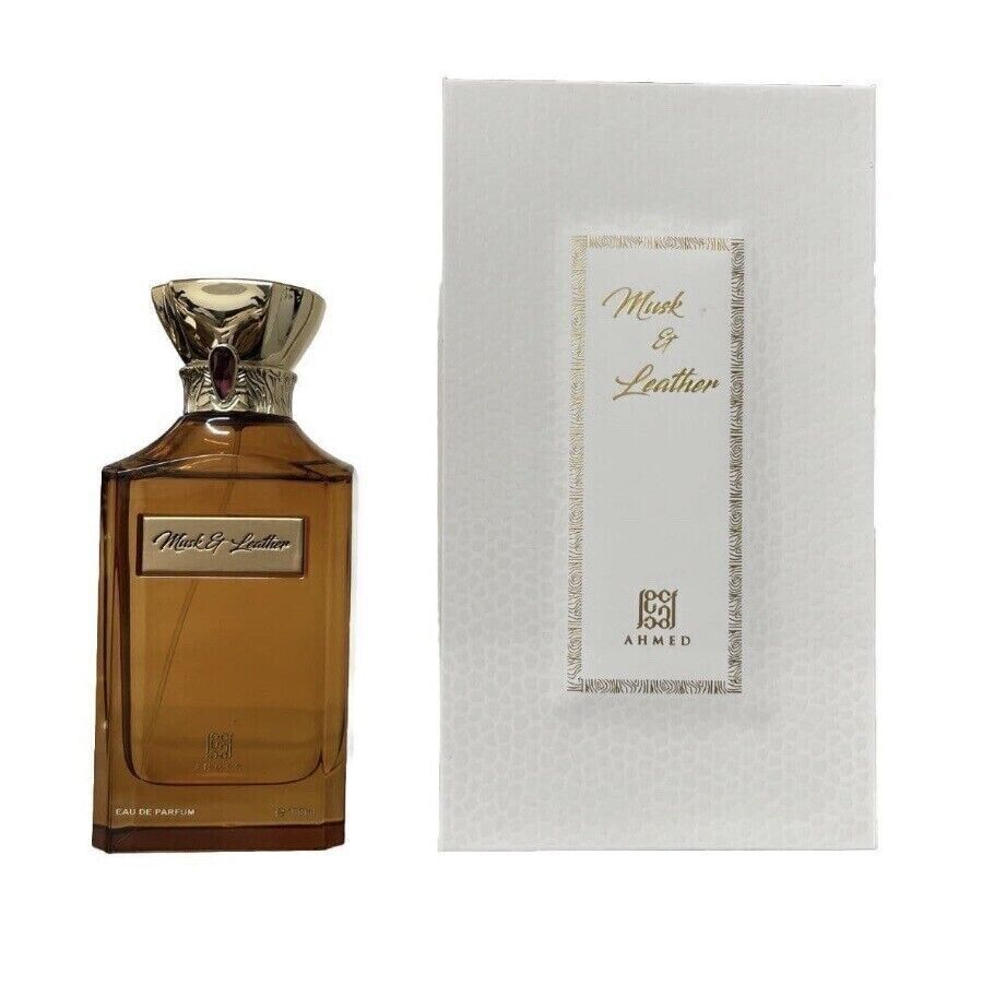 Musk and Leather Edp perfume 100ml unisex By Ahmed Al Maghribi