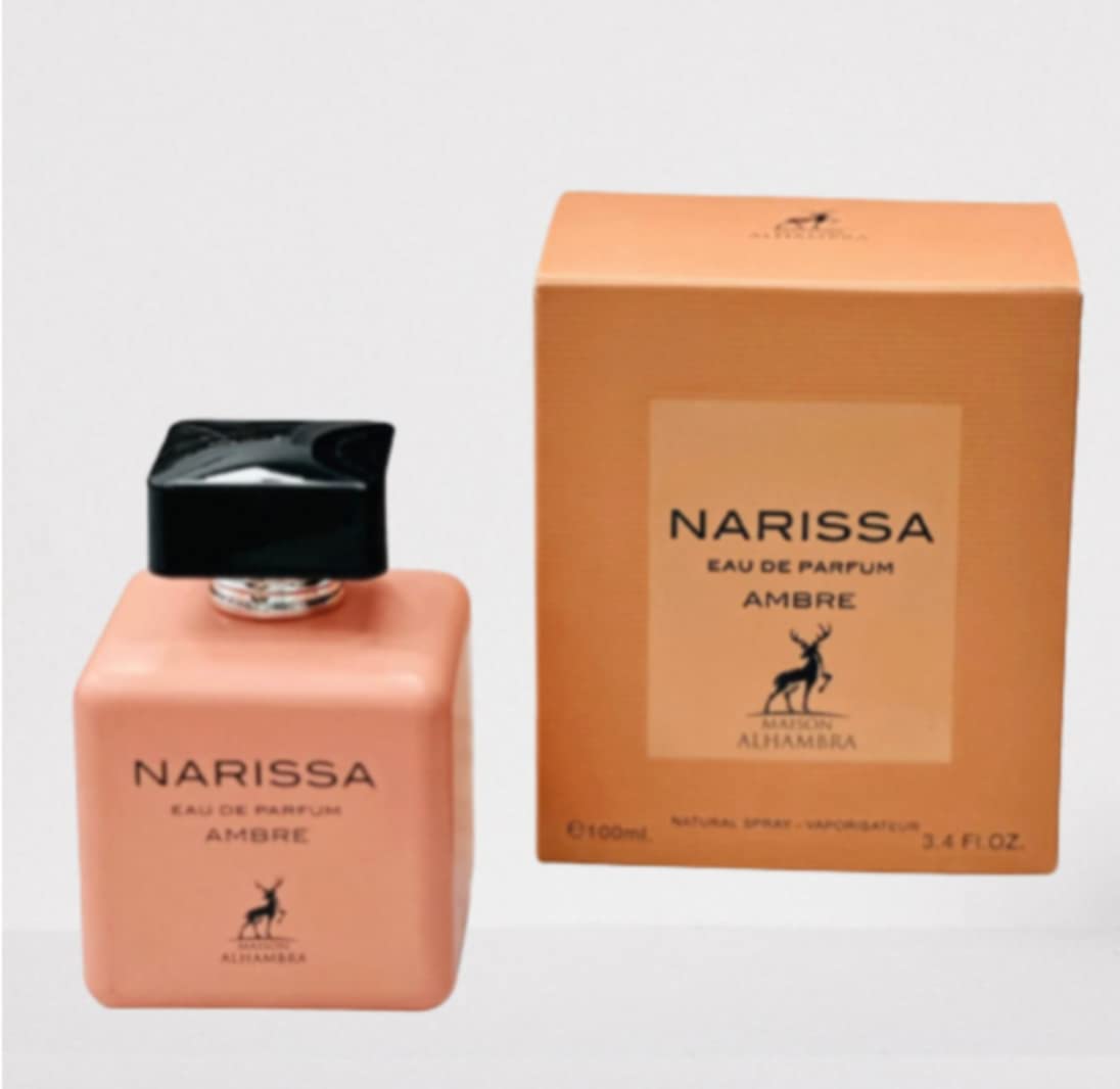 Narissa Ambre Eau de Parfum Spray 100ml by Maison Alhambra Perfume Fragrance