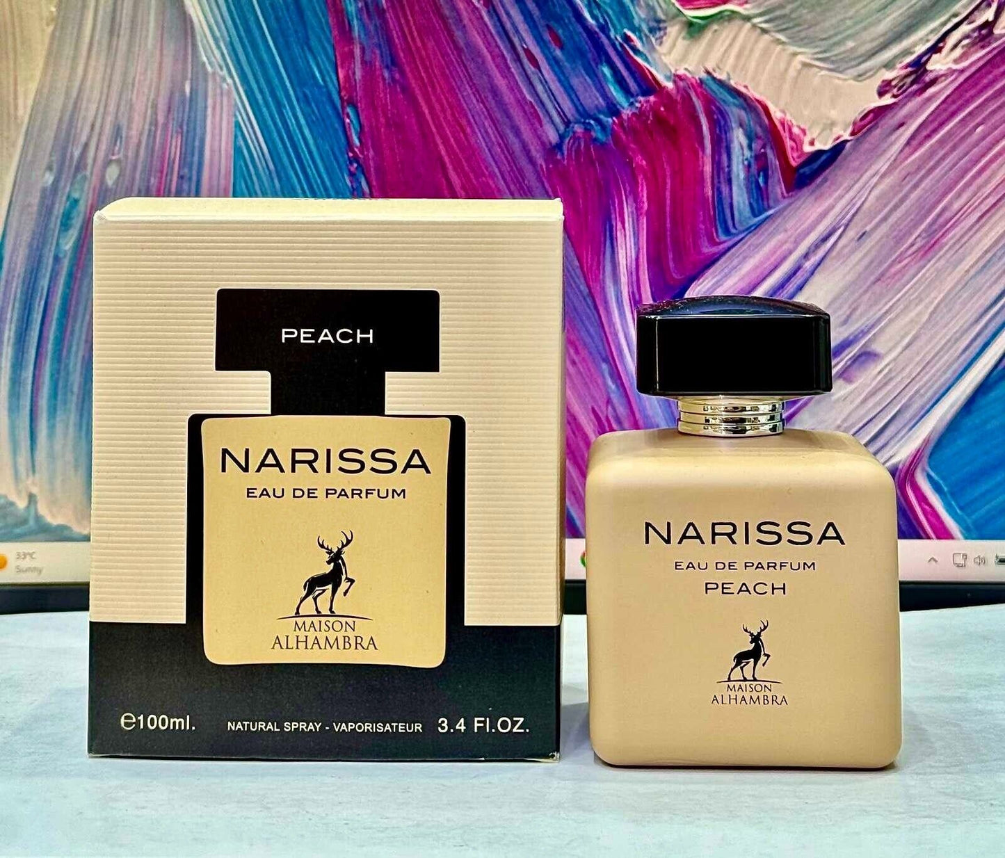 Narissa PEACH Perfume 100ml EDP by Maison Alhambra Fragrance