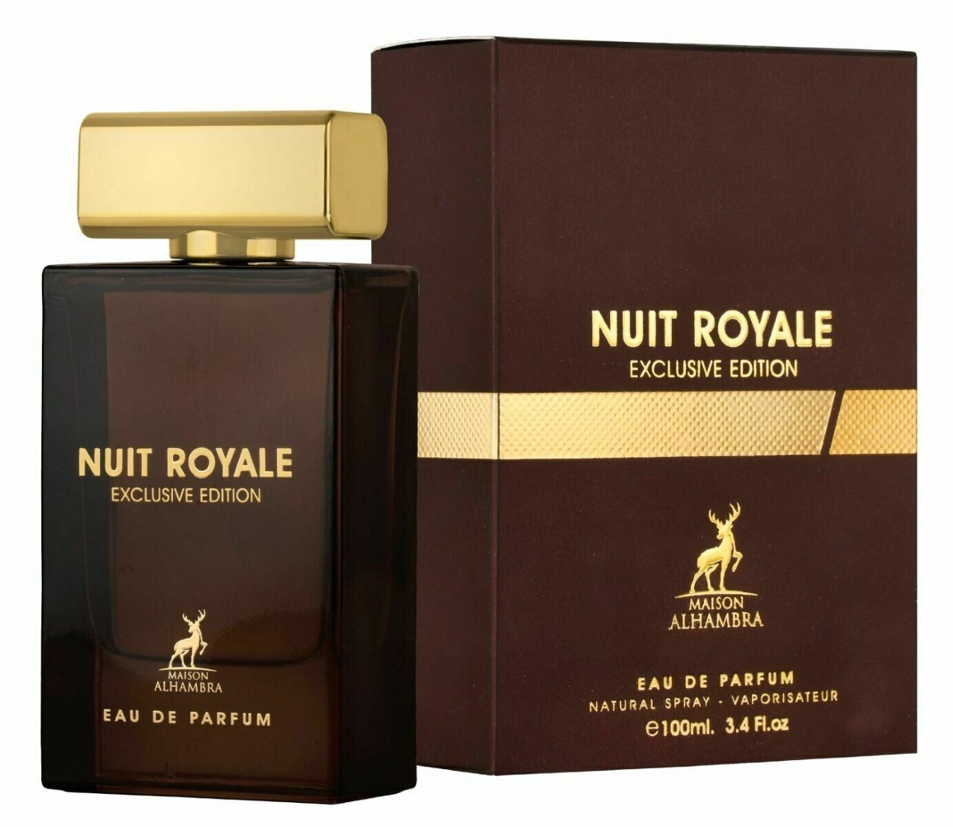 Nuit Royale Exclusive by Maison AlHambra 100ml Perfume Spray Fragrance