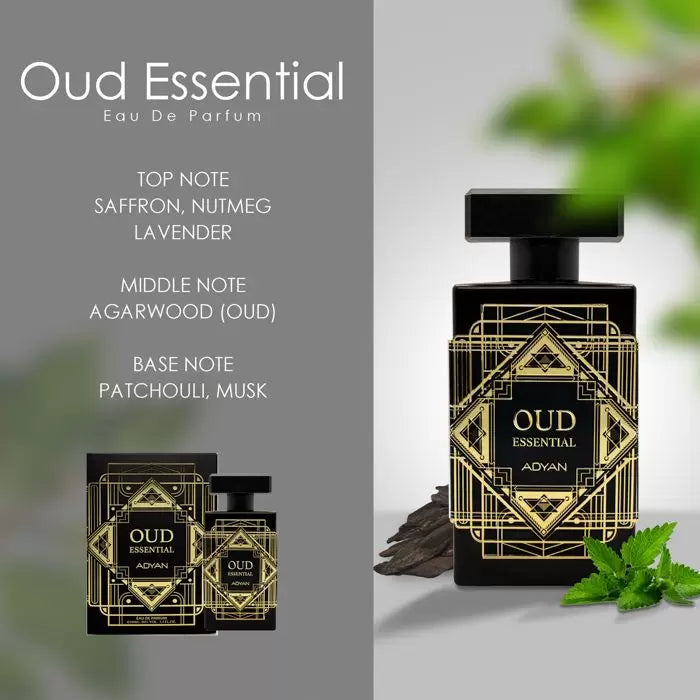 Oud Essential 100ml Eau de Parfum by Adyan