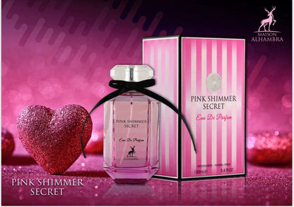 Pink Shimmer Secret by Maison AlHambra 100ml Spray Perfume