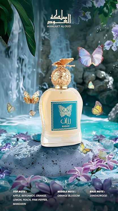 Razaan MAMLAKAT AL OUD Eau De Parfum 100ml By Ard Al Zaafaran