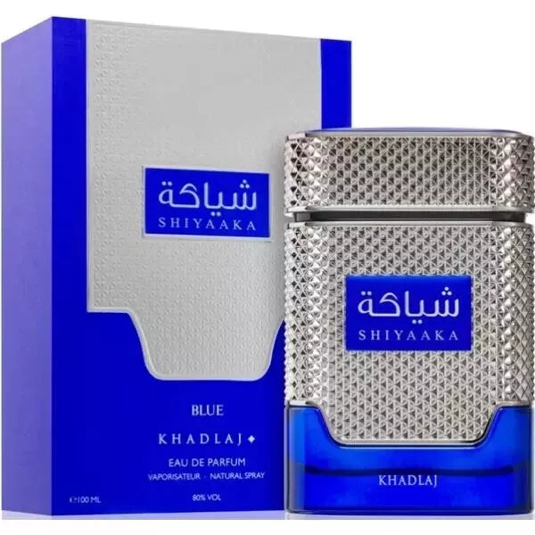 Shiyaaka Blue Perfume 100ml by Khadlaj Perfumes