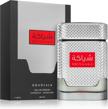 Shiyaaka Silver For Men Perfume 100ml By Khadlaj Perfumes