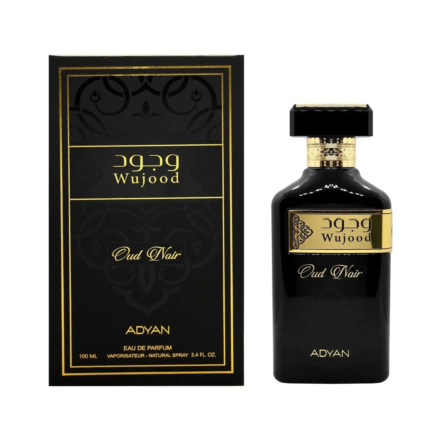 Wujood Oud Noir EDP 100ml By Adyan