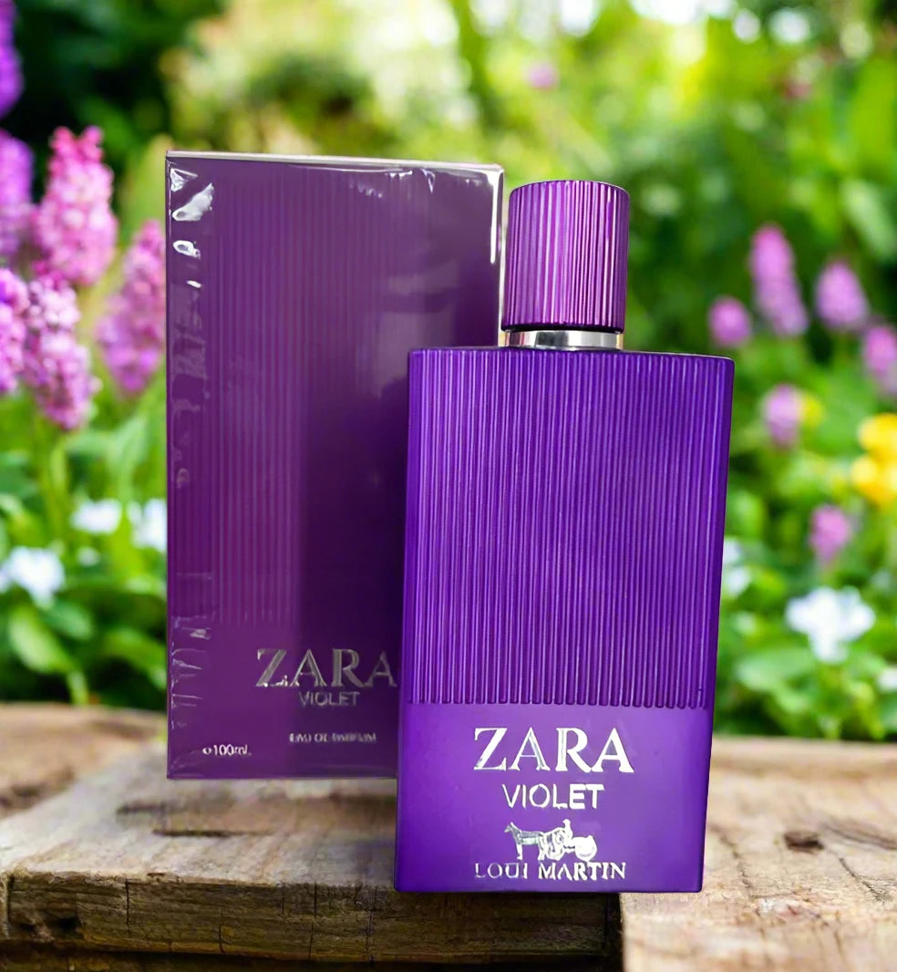 ZARA Violet 100ml Eau De Parfum By Loui Martin